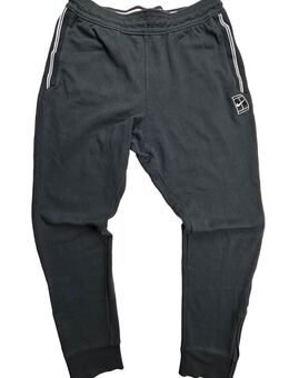 Nike Black Retro Trackpants mit Seitenstreifen – M schwarz - Dresden