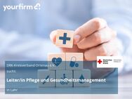 Leiter/in Pflege und Gesundheitsmanagement - Lahr (Schwarzwald)