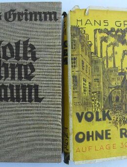 Hans Grimm, Volk ohne Raum ,Ungekürzte Ausgabe in einem Band von 1926 - Königsbach-Stein