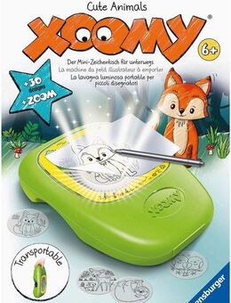 Ravensburger Malvorlage XOOMY® Midi Cute Animals, Made in Europe