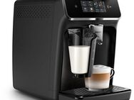 Philips Kaffeevollautomat EP2331/10 2300 Series, 4 Kaffeespezialitäten, mit LatteGo-Milchsystem, Schwarz verchromt