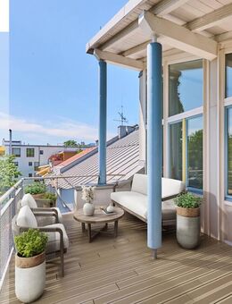 Mehr Raum. Mehr Blick. Mehr Du. Deine Split-Level-Wohnung mit Dachterrasse - München