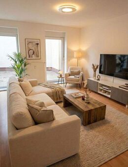 Available immediately: Bright 2-room apartment with large terrace and brand new kitchen near BTU - Cottbus