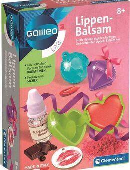 Clementoni® Experimentierkasten Galileo, Lippen-Balsam, Made in Europe