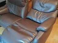 2 Sitzer Ledersofa mit Relaxfunktion made in Germany von Himolla - Bad Homburg (Höhe)