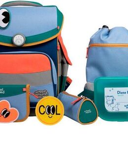 SCHOOL-MOOD® Schulranzen Timeless Pro (Set, 6-tlg)