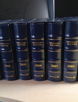 Ersttagsblätter Deutsche Post 2001-2007 - Nidderau