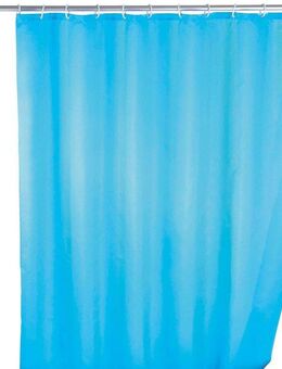 WENKO Duschvorhang Uni Light Blue Breite 180 cm, Höhe 200 cm, waschbar