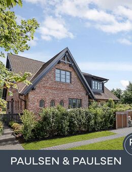 Neubau: Exklusive Doppelhaushälfte (Dauerwohnen) mit großem Garten in Alt-Westerland - Sylt