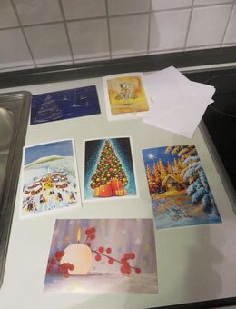 Weihnachtsklappkarten mit Umschlägen zu verschenken - Stuttgart
