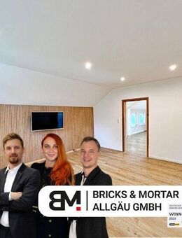 3-Zimmer-Wohnung leerstehend und sofort beziehbar! - Immenstadt (Allgäu)