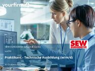 Praktikant - Technische Ausbildung (w/m/d) - Graben-Neudorf