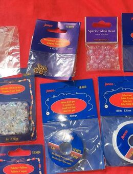 Basteln,Perlen,Pailletten,Glasperlen Konvolut - Saarbrücken