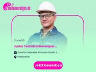 Junior Technical Developer (m/w/d) - Meßstetten