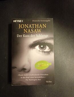 Der Kuss der Schlange von Jonathan Nasaw - Essen