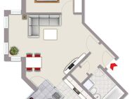 Zweizimmerwohnung mit Wintergarten in zentraler Lage von Neuss - Neuss