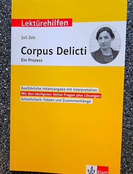 Lektürehilfe "Corpus Delicti" - Sankt Leon-Rot