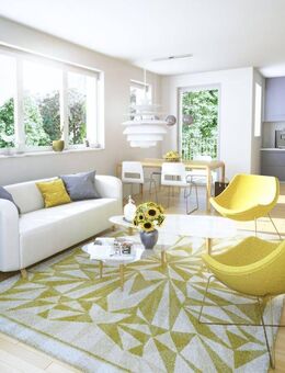 "Friedrichspark": Bevorzugte Lage, sonnige Südost-Terrasse, große Fenster, separate Küche, KfW 55! - Villingen-Schwenningen