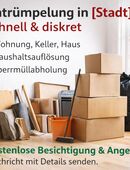 Entrümpelung / Haushaltsauflösung in Essen und Umgebung – kostenloses Angebot in 45127