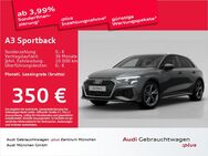 Audi A3, Sportback 40 TFSI e S line, Jahr 2024 - Eching (Regierungsbezirk Oberbayern)