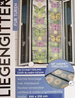 Fliegengitter für Türen mit Magnet-Verschluss - Köthen (Anhalt) Zentrum