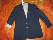 NEU mit ETIKETT * Original VINTAGE * Maritim * Marine * Navy * Sailor- Style * Boyfriend * Anzug * Kostüm * BLAZER "HMC * Hucke" Gr. 42- 44/ M- L * dunkel- blau * weiß * - Riedlingen