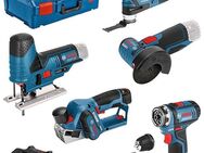 Bosch Professional Elektrowerkzeug-Set, Kombi-Set, 10-tlg., Professional 12V Akku-System