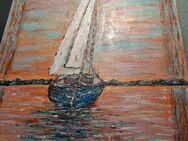 Acrylbild "Segelboot"50x70cm - Neustrelitz