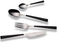 ECHTWERK Besteck-Set Basic (16-tlg), 4 Personen, Edelstahl 18/0, Camping/Picknickbesteck, Kunststoffgriffe