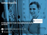 IT-Mitarbeiter in der Gesundheitsbranche (m/w/d) - Broderstorf