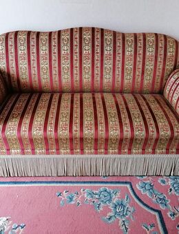 Ottomane Seitenteile abklappbar mit passendem Sessel - Vintage - Augsburg