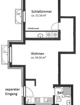 Hochwertige 2-Zimmer-Einliegerwohnung in Paderborns Toplage - Paderborn
