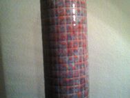 Blumenvase handgefertigt Orange und Blau sehr guter Zustand ! - Dortmund Wickede
