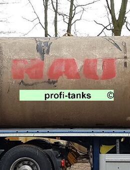 S07 gebrauchter 20.000 Liter Stahltank doppelwandig Erdtank Löschwassertank Wasserzisterne Löschwasserbehälter Dieseltank Heizöltank Lagertank unterirdisch - Nordhorn
