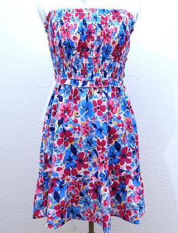 Grace Karin Sommerkleid, Blumenmuster, blau/rosa, Gr. S/M ✮NEU✮ - Dresden