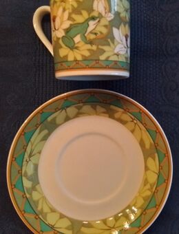 Villeroy & Boch, Heinrich, Summer Memories Camargue " Frosch" 1 Espressotasse, Mokkatasse mit Untere - Saarlouis
