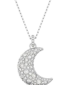 Swarovski Kette mit Anhänger Sublima Luna Halbmond, mit Swarovski® Kristall