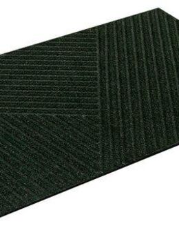 wash+dry by Kleen-Tex Fußmatte Stripes midnight green, rechteckig, Höhe: 8 mm