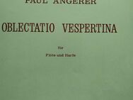Orgel Paul Angerer Oblectatio Vespertina für Flöte und Harfe - Obernburg (Main) Zentrum