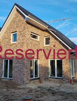 Neubau Doppelhaushälfte in begehrter Lage - Nordhorn