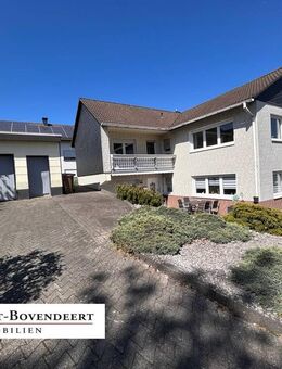 Wohnen auf einer Ebene! Wohnhaus mit Einliegerwohnung in ruhiger Sackgassenlage von Nisterau. - Nisterau