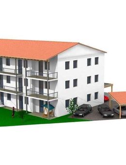 *** 3-Zimmer im EG mit Terrasse und Garten - Neubau KfW 40 Effizienzhaus mit 9 WE *** - Krumbach (Schwaben)