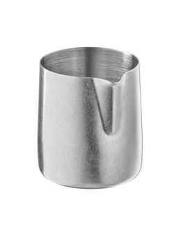 APS Milchkännchen Gießer "FLOW", 150 ml, Ø 6 cm, Höhe 6,5 cm, 0,15 l, (1-St), gebürsteter Edelstahl 18/8, PVD-beschichtet, Vintage-Look