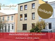 *Verkauft!* Sanierungsbedürftiges Mehrfamilienhaus mit drei Wohneinheiten! - zentral in Lübeck - - Lübeck