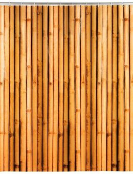 WENKO Duschvorhang Bambusa Breite 180 cm, Höhe 200 cm