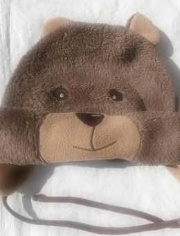 Sterntaler Mütze Bär Plüsch braun 6-9 Monate Gr. 45 4,- - Flensburg