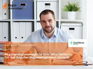 Regulierungsmanager/in bzw. Mitarbeiter/in für das Regulierungsmanagement (m/w/d) - Bruchsal