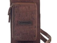 GreenLand Nature Handytasche NATURE leather-cork, mit aufgesetzter Geldbörse