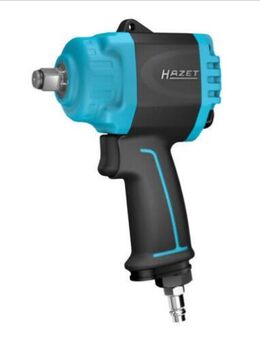 HAZET Mini Schlagschrauber 9012MTT | Max. Lösemoment 1600 Nm, Virkantabtrieb 12,5 mm (1/2 Zoll) | extra kurz und leicht - Dank neuer Twin Turbo Technologie extrem hohes max. Lösemoment - Wuppertal