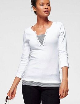 KangaROOS 2-in-1-Shirt Langarm, sehr figurbetont
